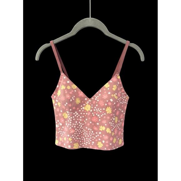 OFFLINE by Aerie Floral Print Women's Camisole Bra Top - Picture 1 of 4